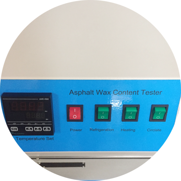 Asphalt wax content tester